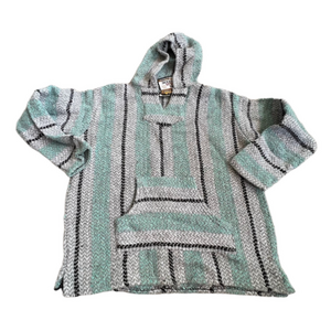 Men's Wildfox Baja Hoodie S Gray Green